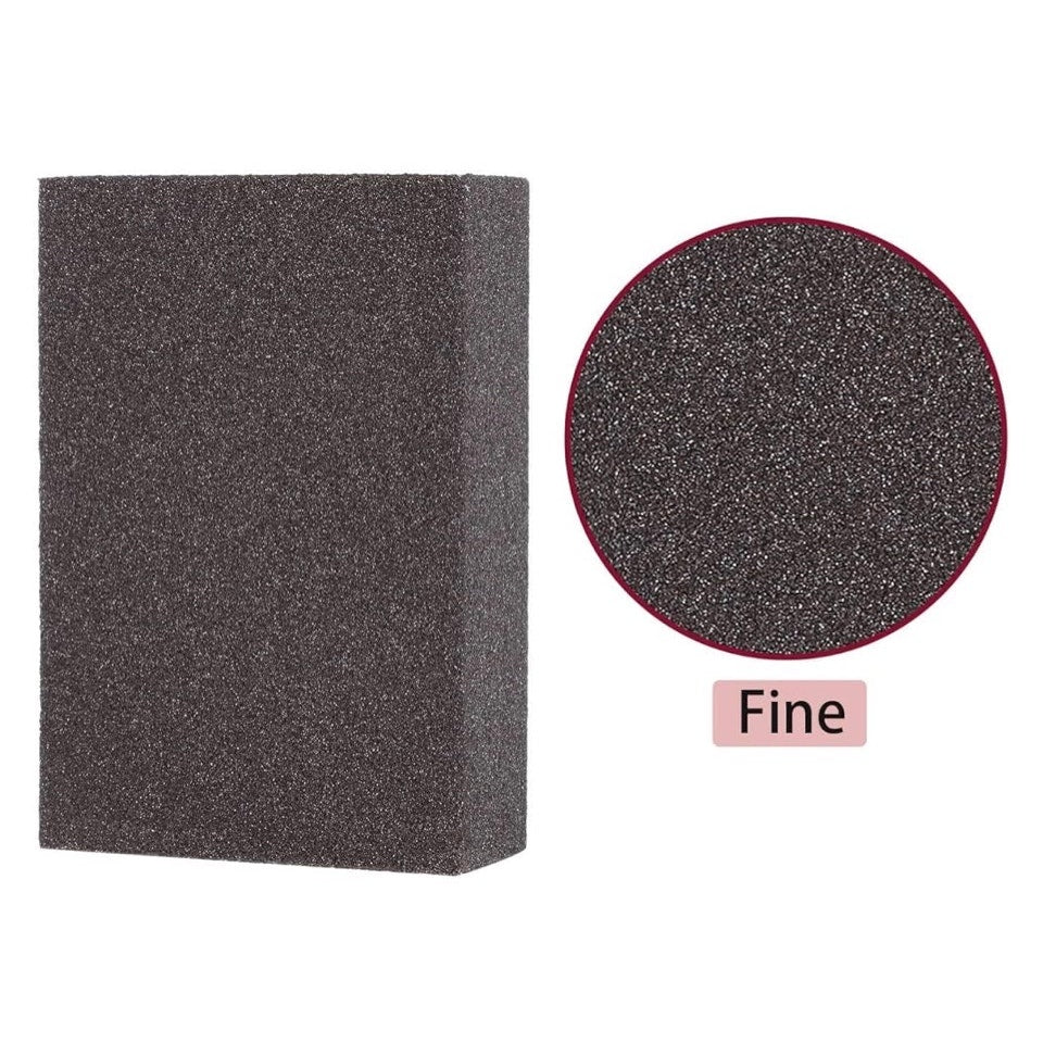 Sanding Sponge, Sanding Blocks, Washable and Reusable Sand Sponge Kit, 8 Pieces