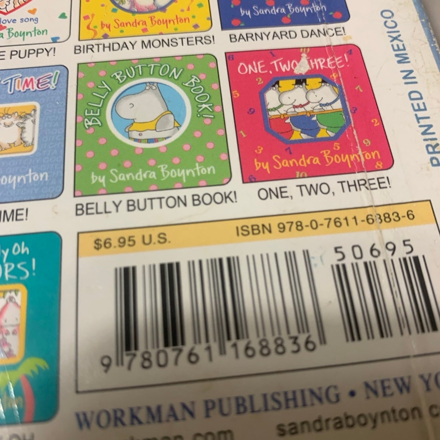 Tickle Time Book by Sandra boynton