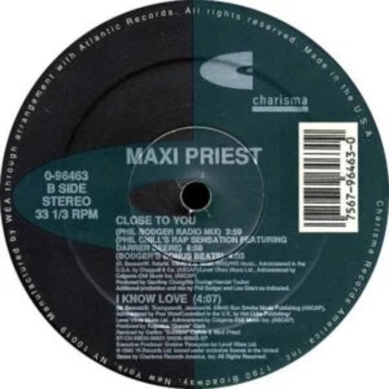 MAXI PRIEST – Close To You Record