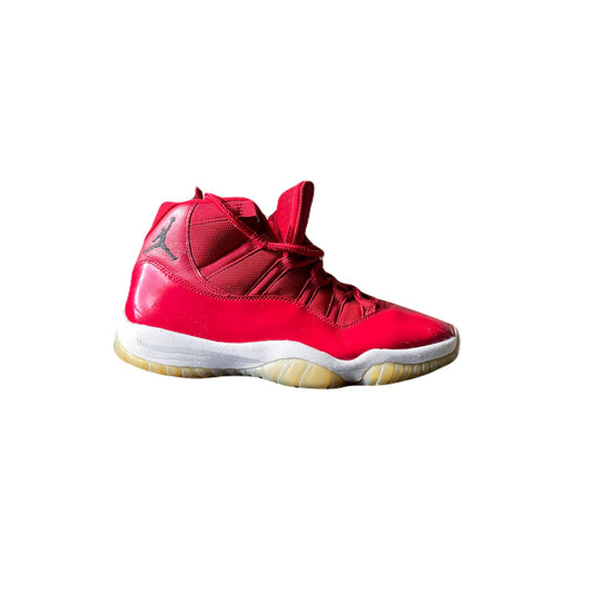JORDAN 11 RETRO HIGH WIN LIKE '96 RED SNEAKERS (SIZE 12) Jordan Retro High Win Like ‘96 Red Sneakers Size 10