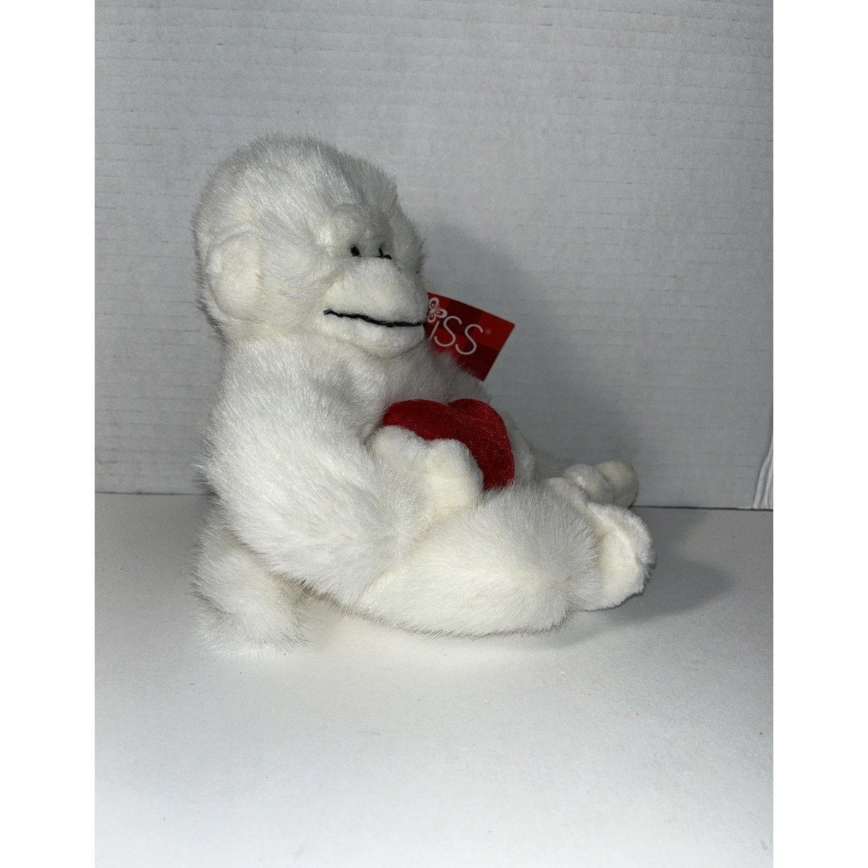 MAMBO by Russ Berrie Fancy White Monkey Plush Perfect Gift for Friends Daughter