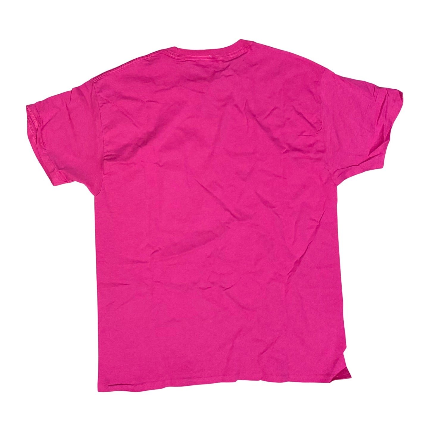 Hanes Wow Pink Men’s T-Shirt Size Large New