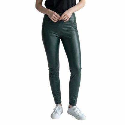 Chocolate u.s.a Dark Green Women’s Leggings Size Medium