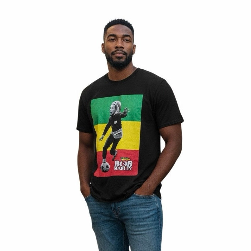 Bob Marley Black T-Shirt Size Medium