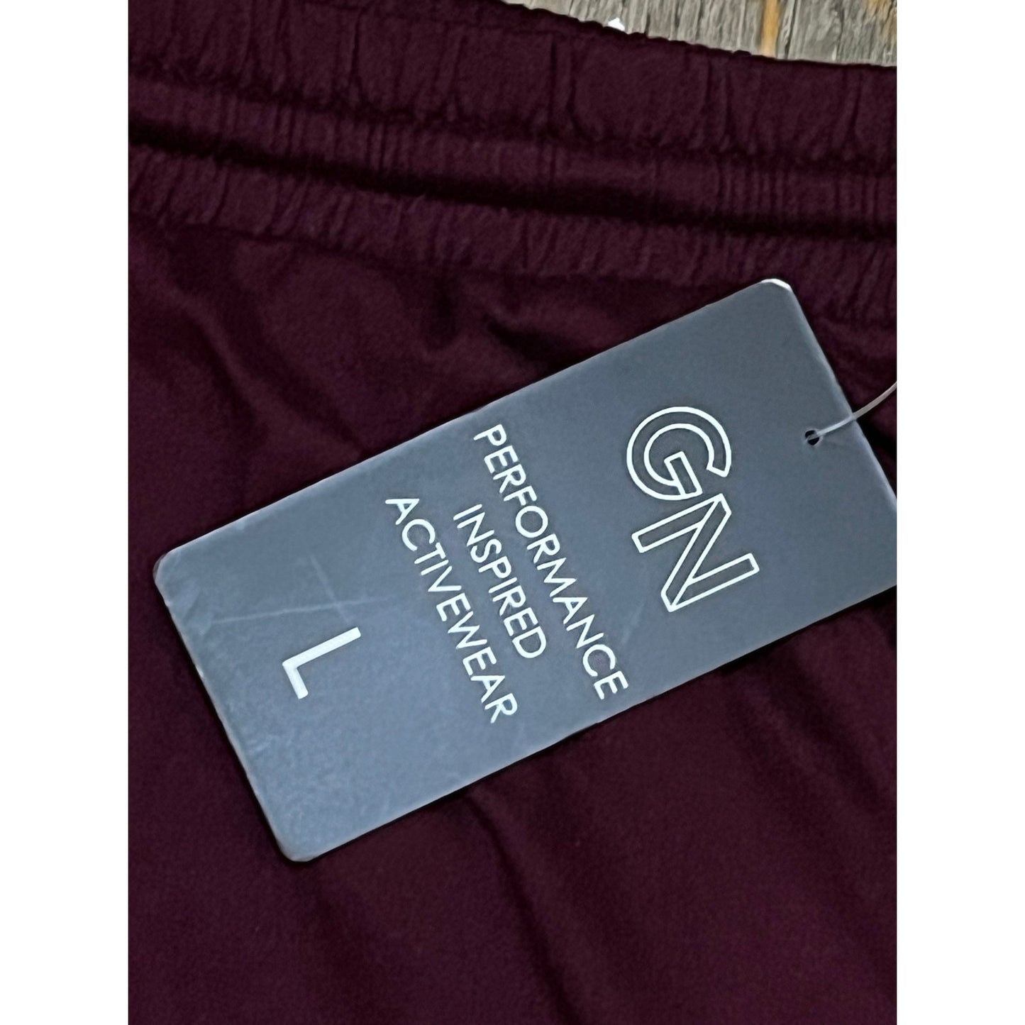 Gold Nation performance Women’s Pants Size Large Color burgundy