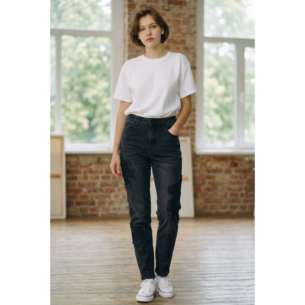 One 5 One Black Women’s Jean’s Size 8
