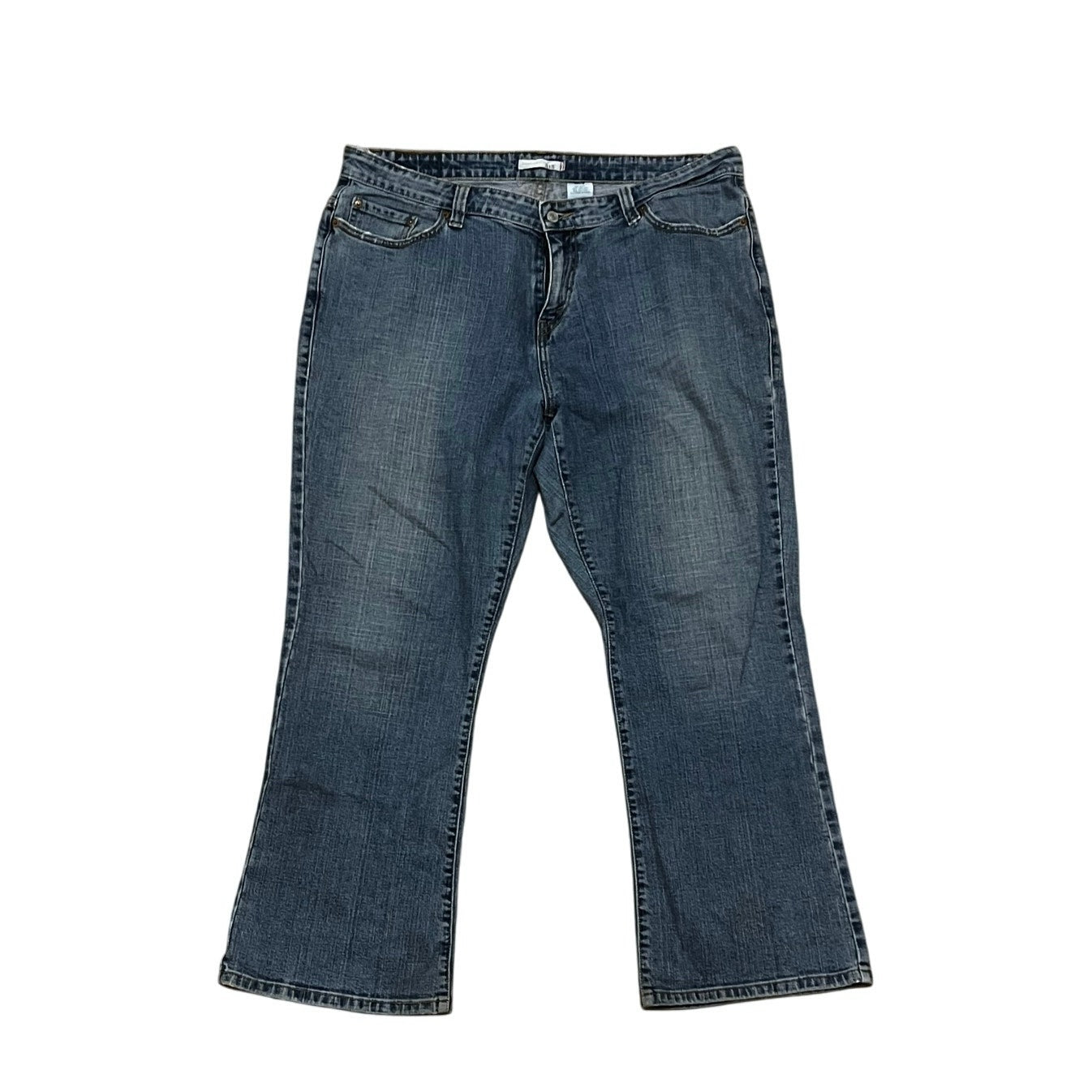 Women's Levi's 515 Bootcut blue jeans size 18 (36Wx32L)