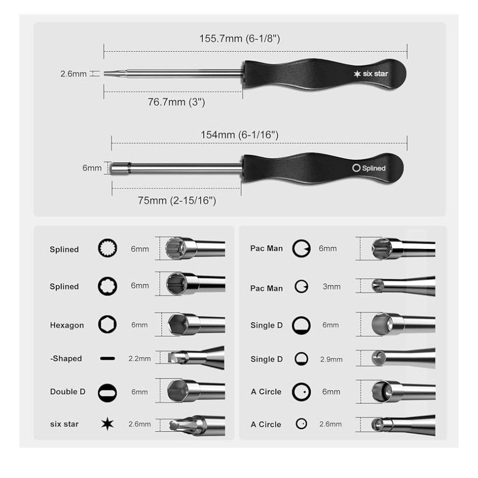 Hipa Pack-of-12 Carburetor Adjustment Tool Carb Adjust
