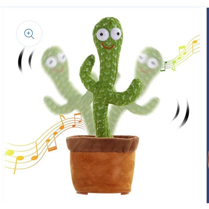 Dancing Cactus Plush Toy New