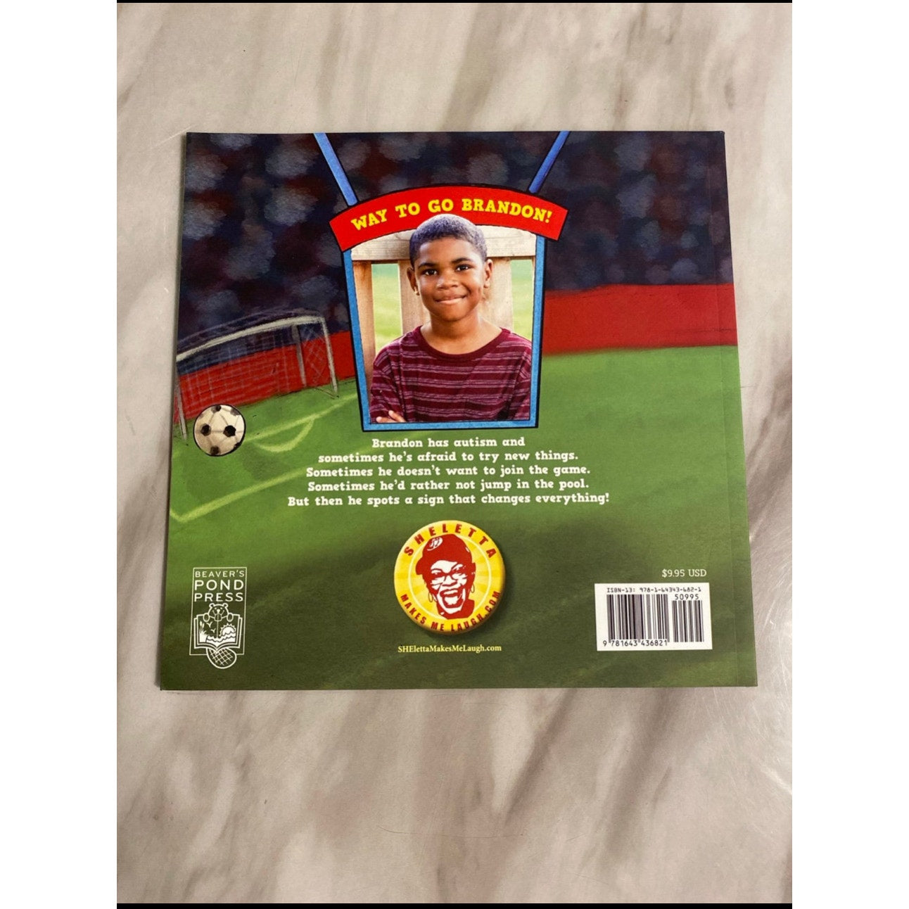 Brandon spots hit sign book