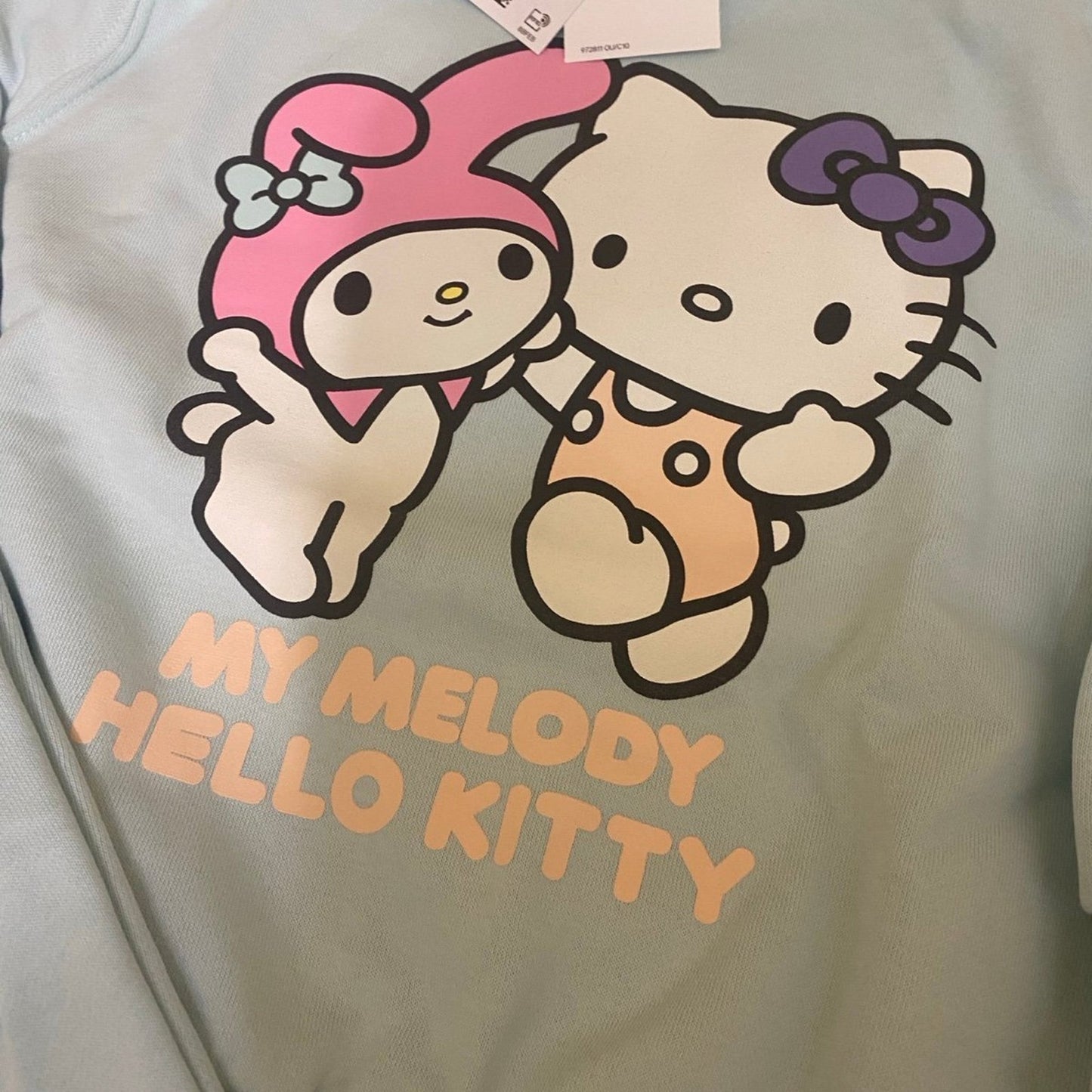 2-PIECE PRINTED SWEATSHIRT SET SIZE 5-6