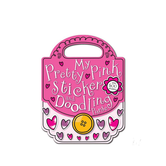 My Pretty Pink Sticker and Doodling book