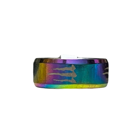 Colorful Stainless Steel Brand New Ring Size 17