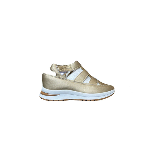 Women’s Gold Sneakers/Shoes Size 8.5 Brand New No Box