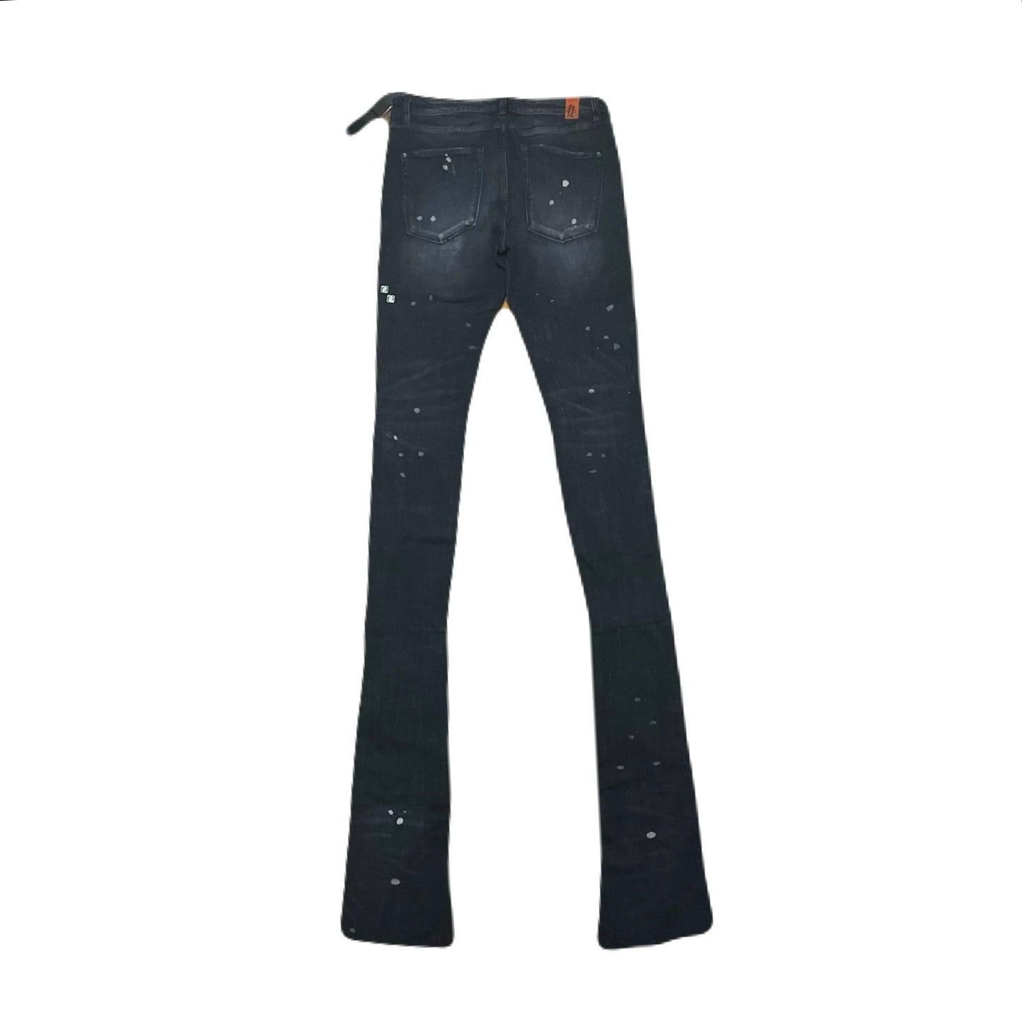 Shabaz Brother Men’s Black Superstack Jean’s Size 34 Brand New