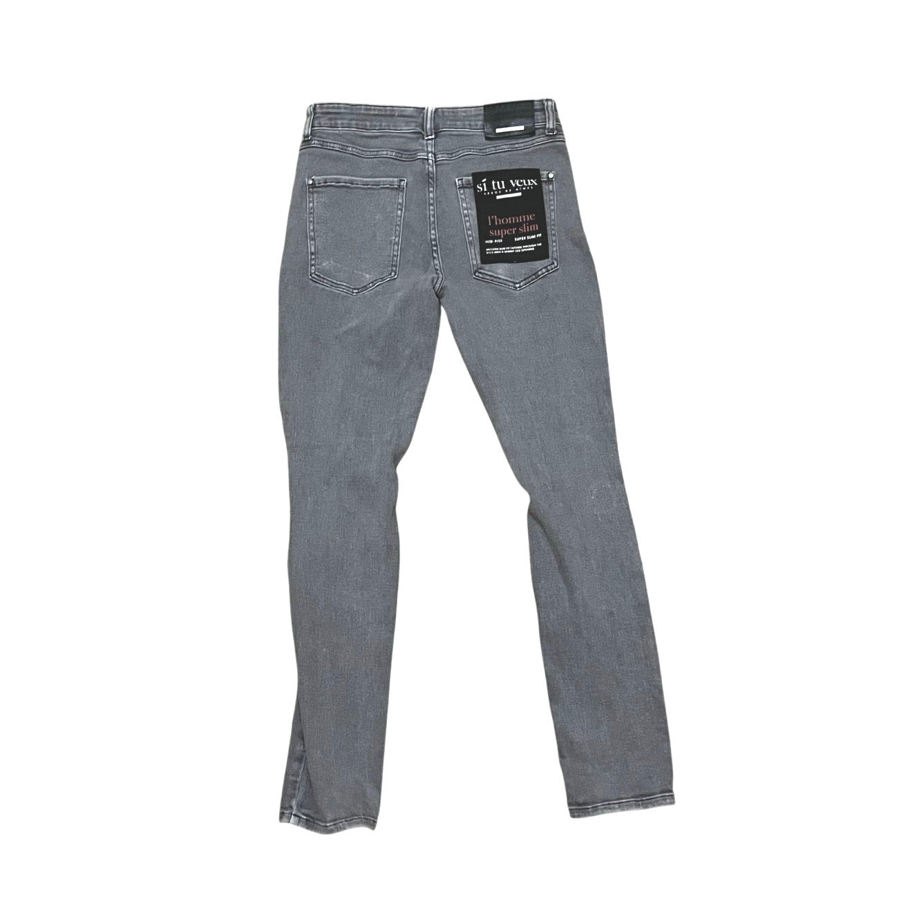 Si Tu Veux Men’s Gray Jean’s Size 32