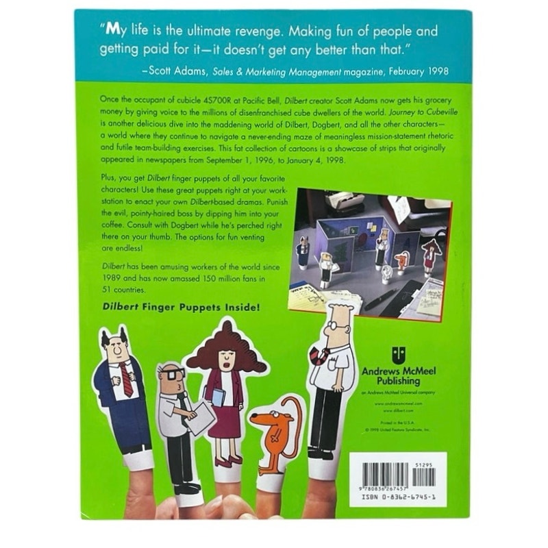 Journey to Cubeville (A Dilbert Book, No. 12) By Scott Adam’s PaperBook