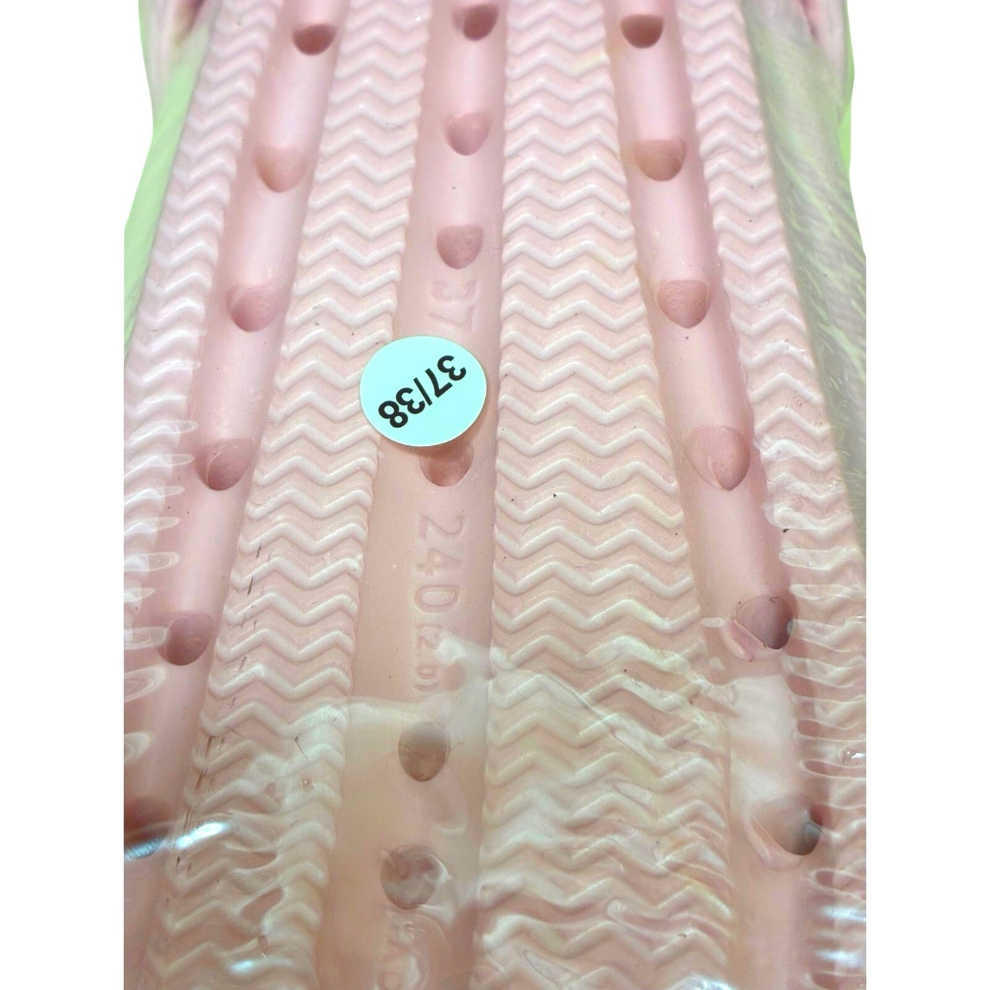 Unisex Slides Sandals Thick Sole Pillow Sandals Adjustable Double Buckle Size 6