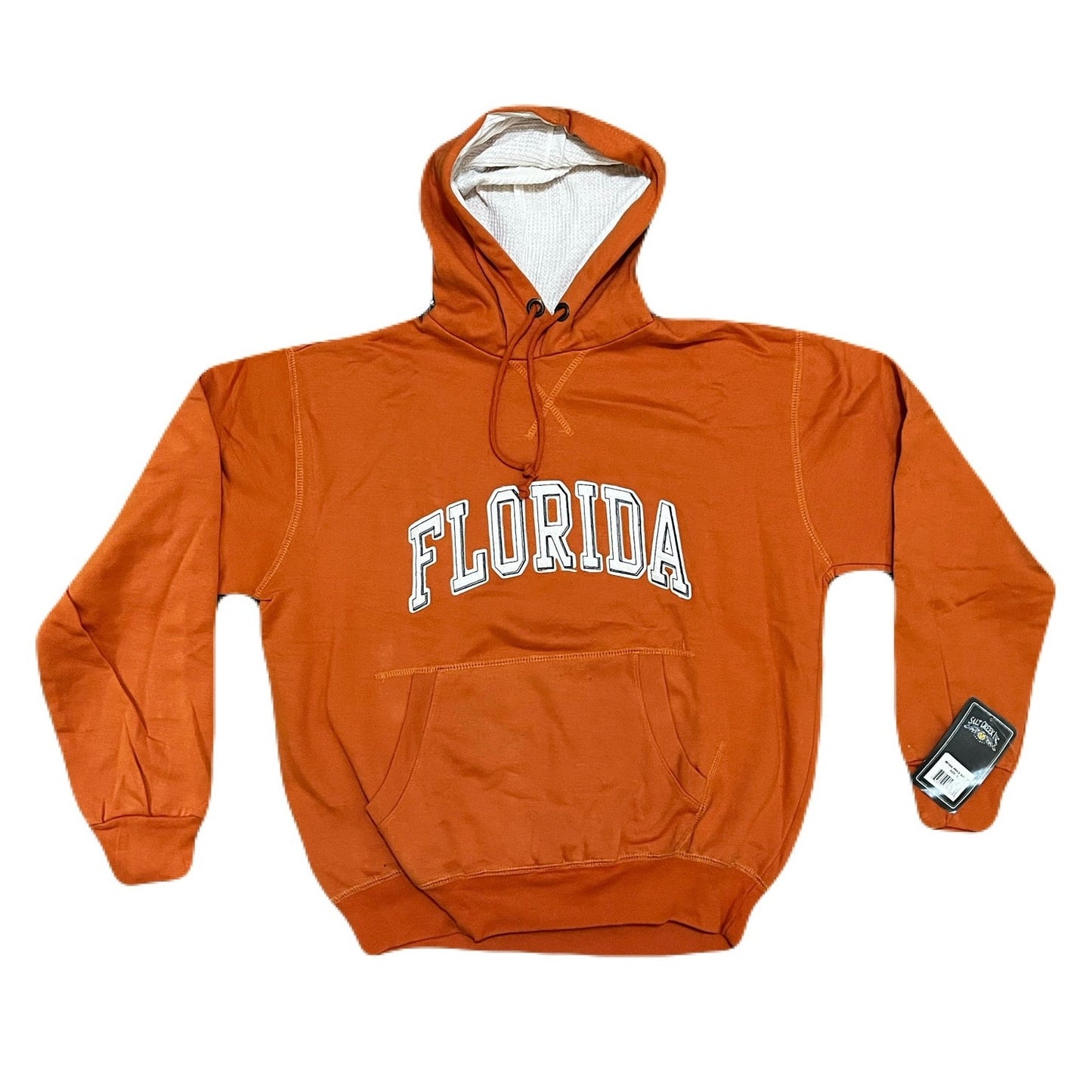Salt Creek Inc Men’s Florida Orange Hoodie Size Large