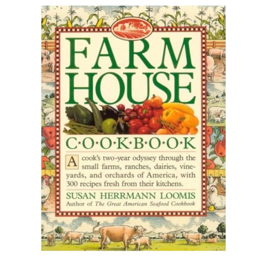 Farmhouse Cookbook Hardcover Susan Herrmann