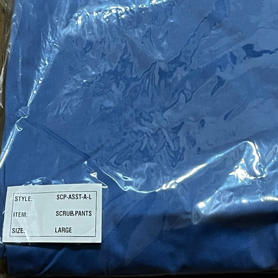 Captan Blue unisex Scrubs Pants Size Large