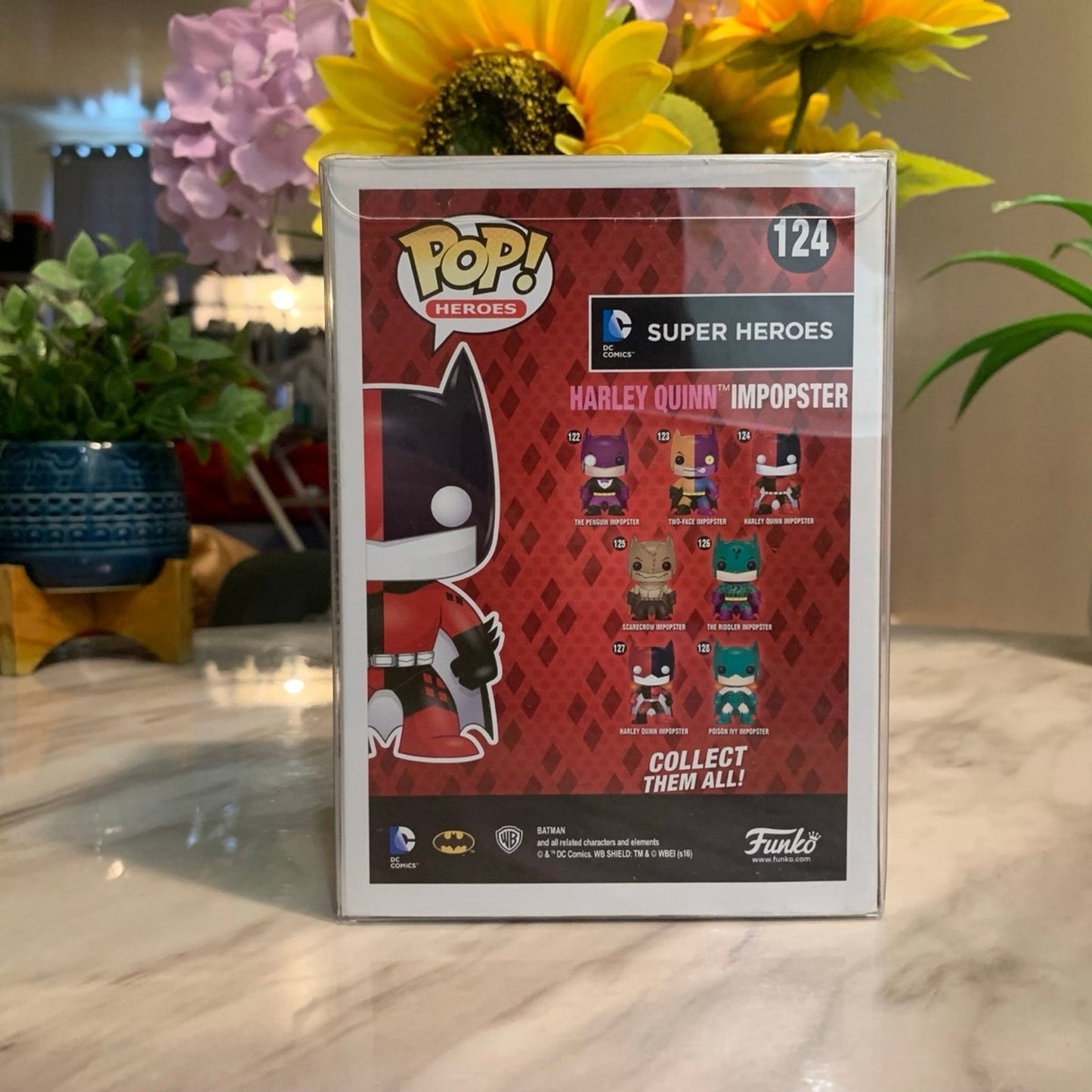 Harley Quinn Impopster #124 Funko Pop! Heroes Vinyl Figure New