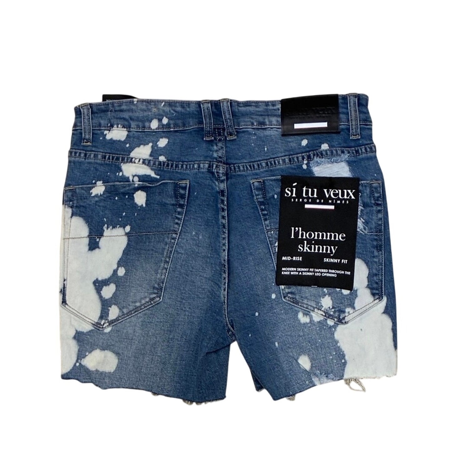 Si Tu Veux Arthur Jean Indigo Wash Size 32 TV0009