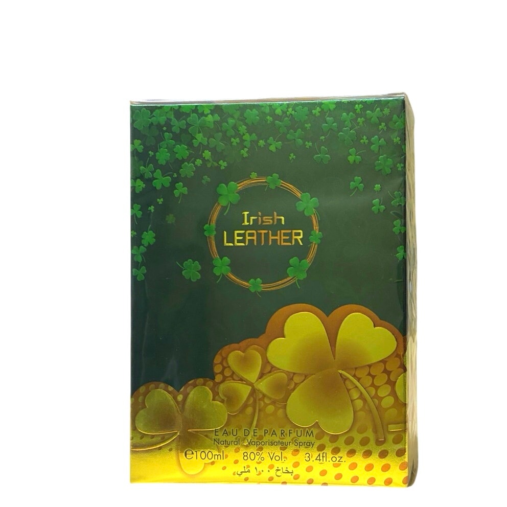 IRISH LEATHER EAU DE PARFUM 3.4 FL. Oz. Leather Spicy fragrance for Men