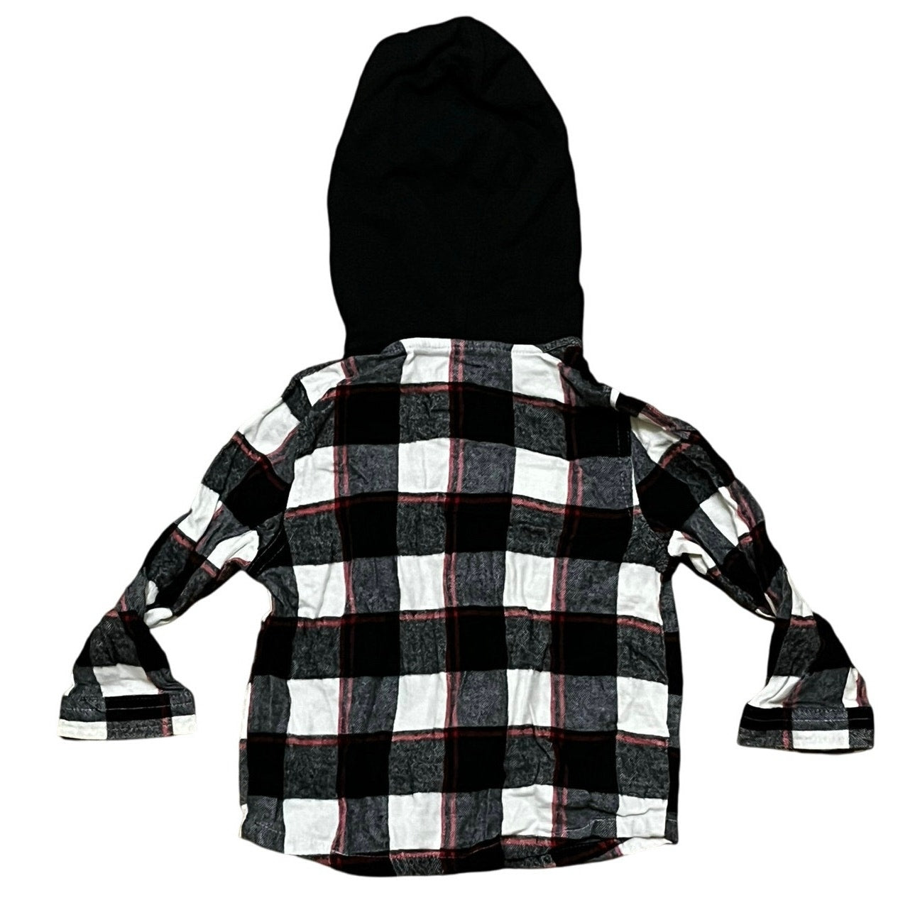 Wonder Nation Kids Sweater Black/Red/White T-Shirt Size 4T