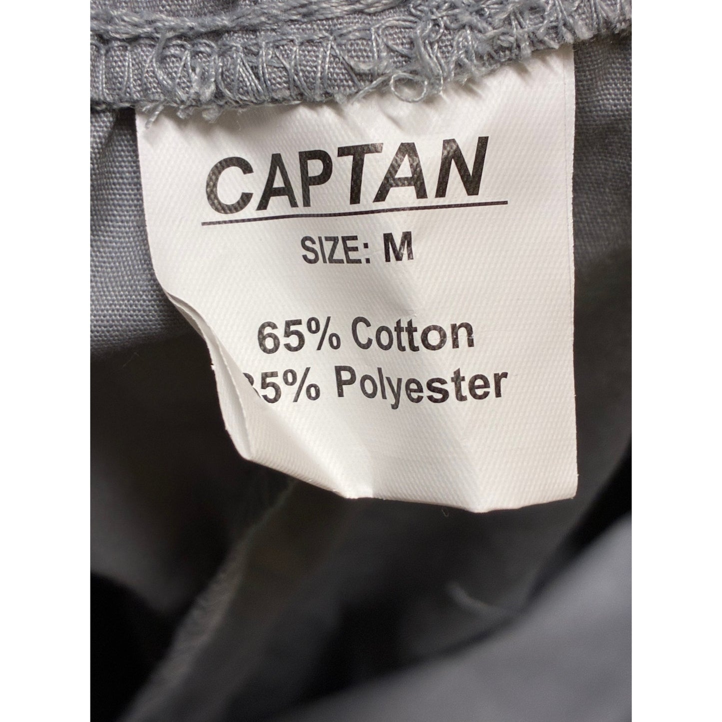 Captan Gray Scrub Pants Size Medium New