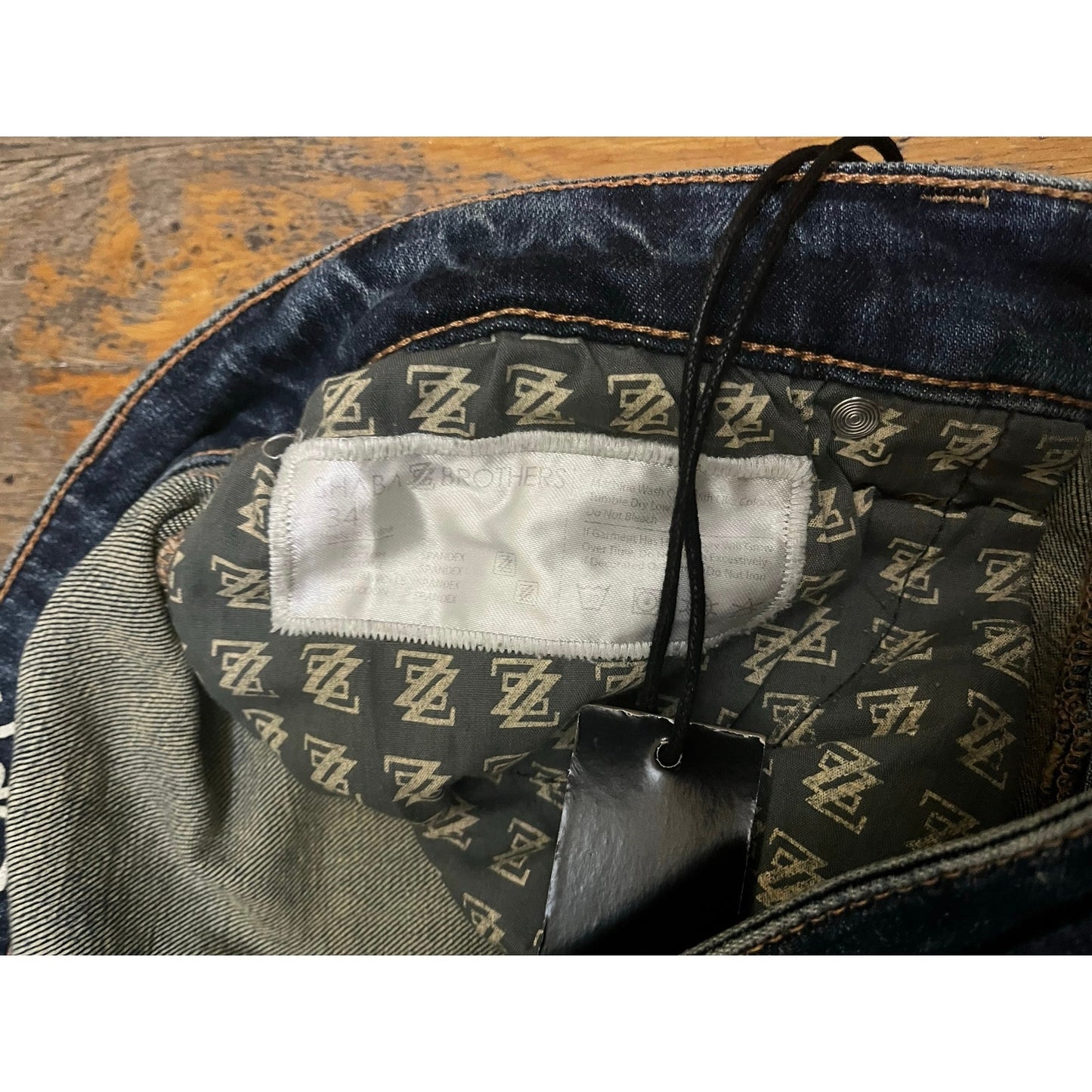 Superstacks Men’s Jeans Size 34 Shabaz Brother Brand
