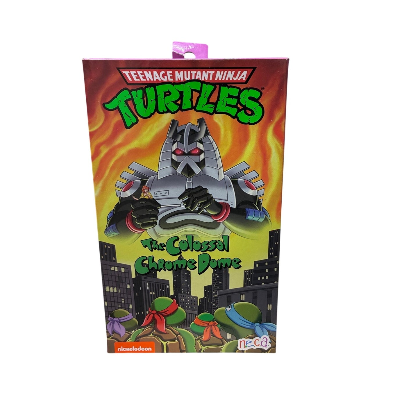 Teenage Mutant Ninja Turtles The Colossal Chrome Dome Exclusive Action Figure