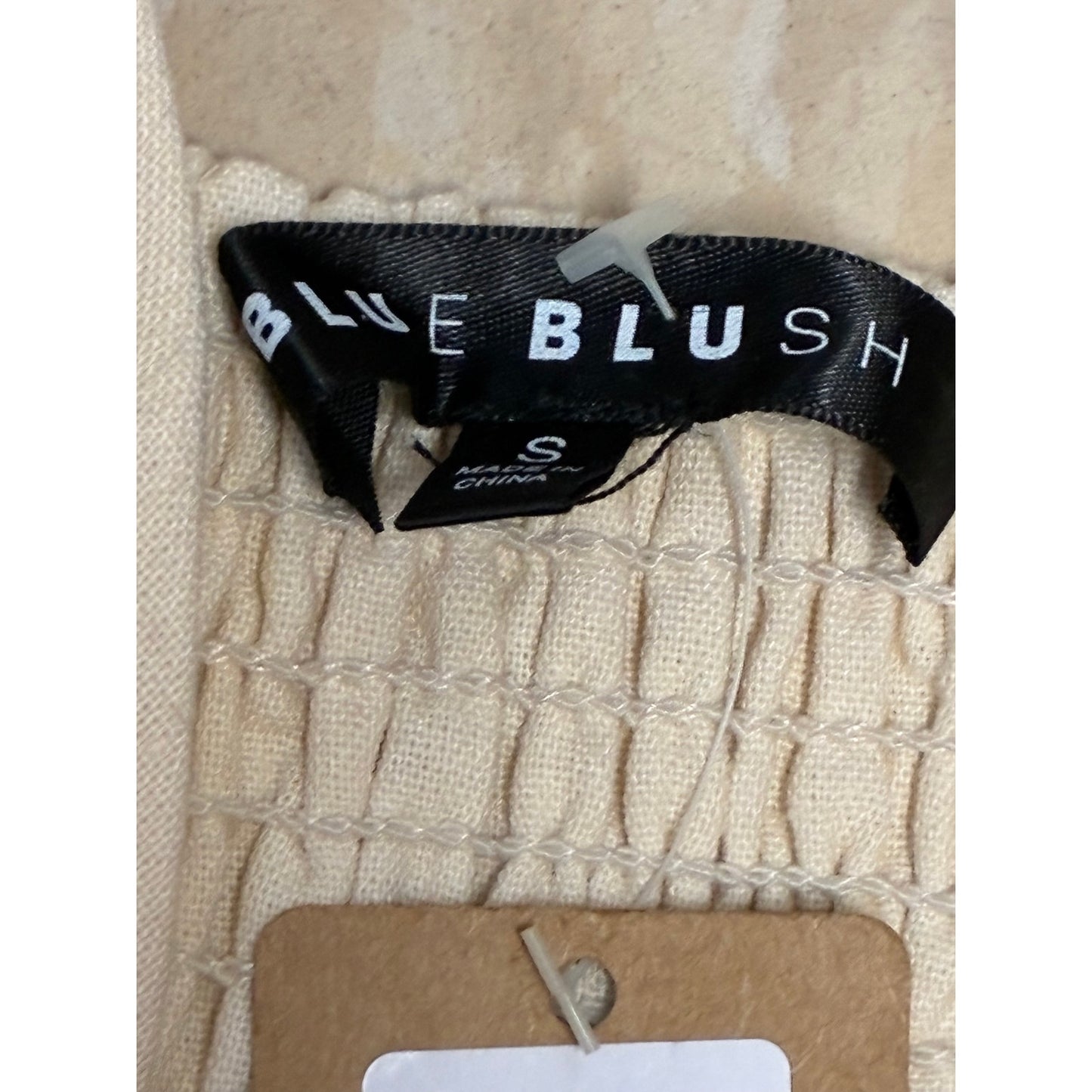 Blue Blush Women’s Renee Dress Size Small Cream