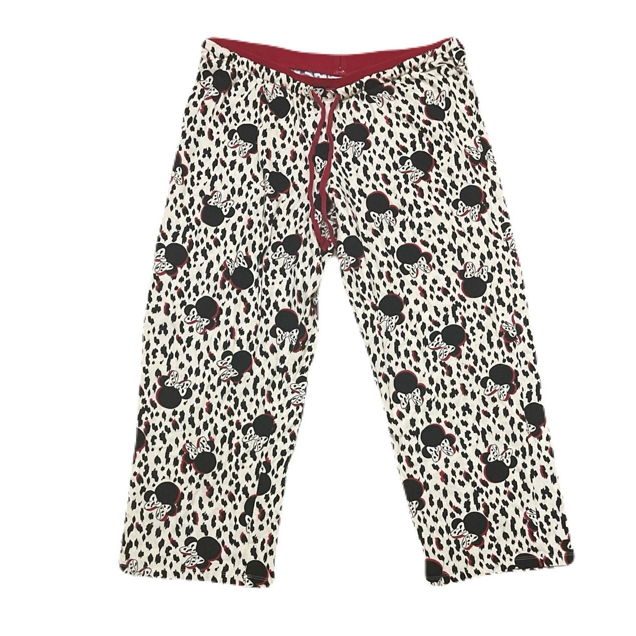 Disney Minnie, mouse, cream and red sleepwear Kids Size 12/14