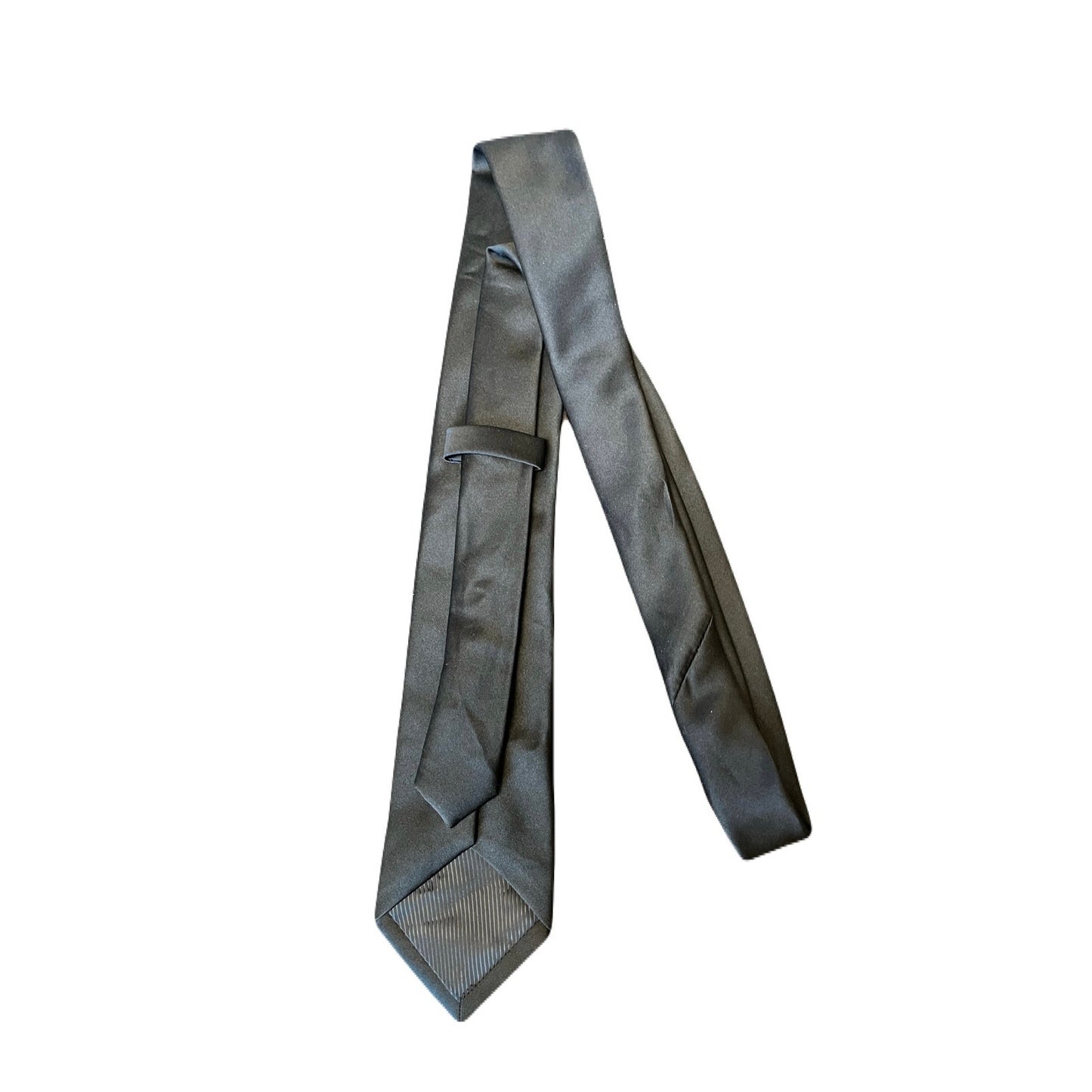 Solid Black Men’s Tie