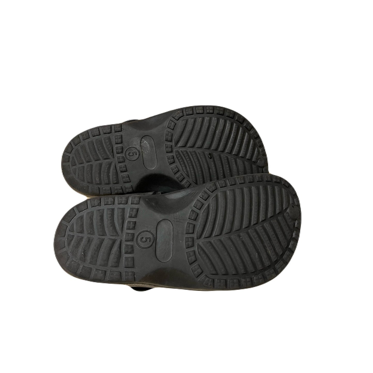 Black Kids Slippers unisex Size 5