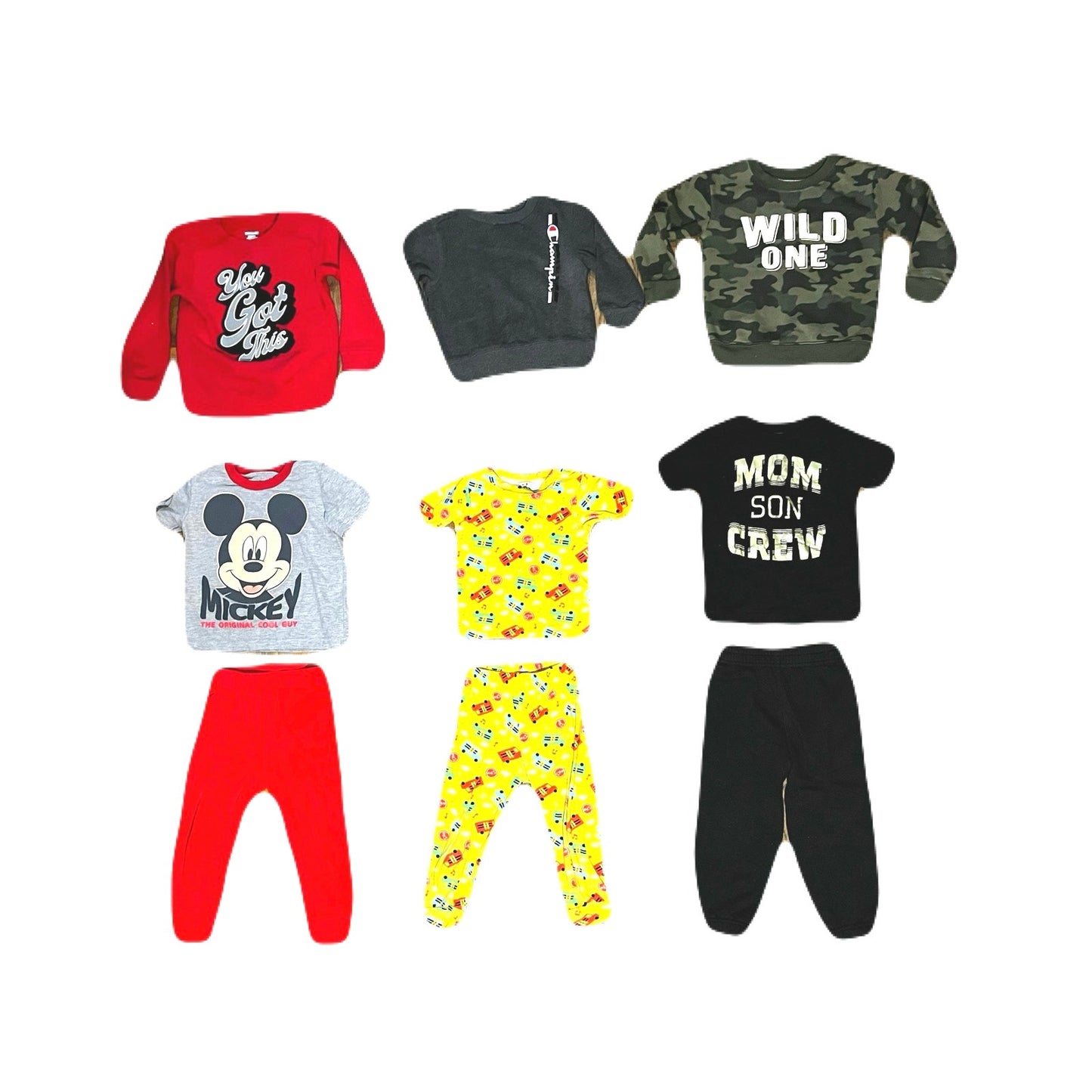 A Bundle Of 9 pieces Of Name Brand Kids Clothes