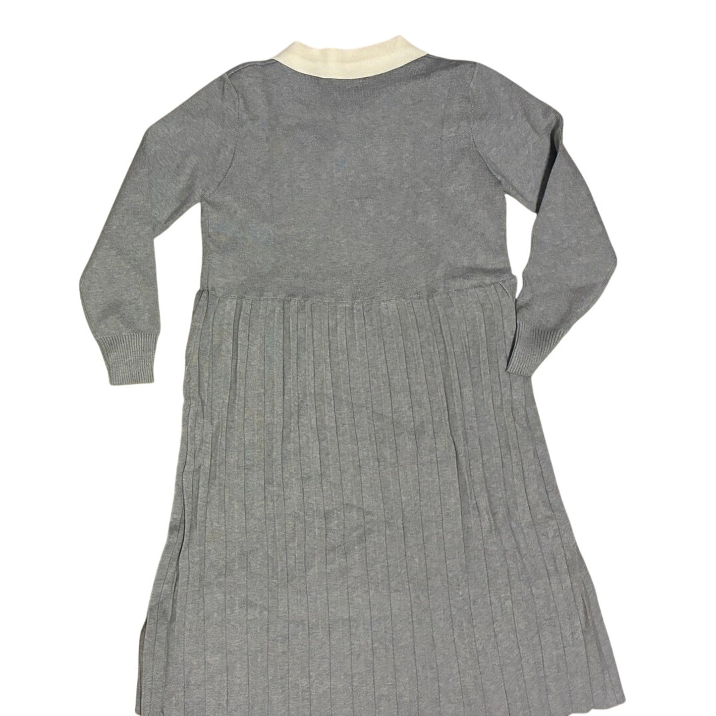 Fisher-Price Women’s Maternity  Dress Gray With White Collar One Size