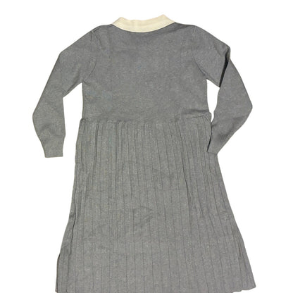 Fisher-Price Women’s Maternity  Dress Gray With White Collar One Size