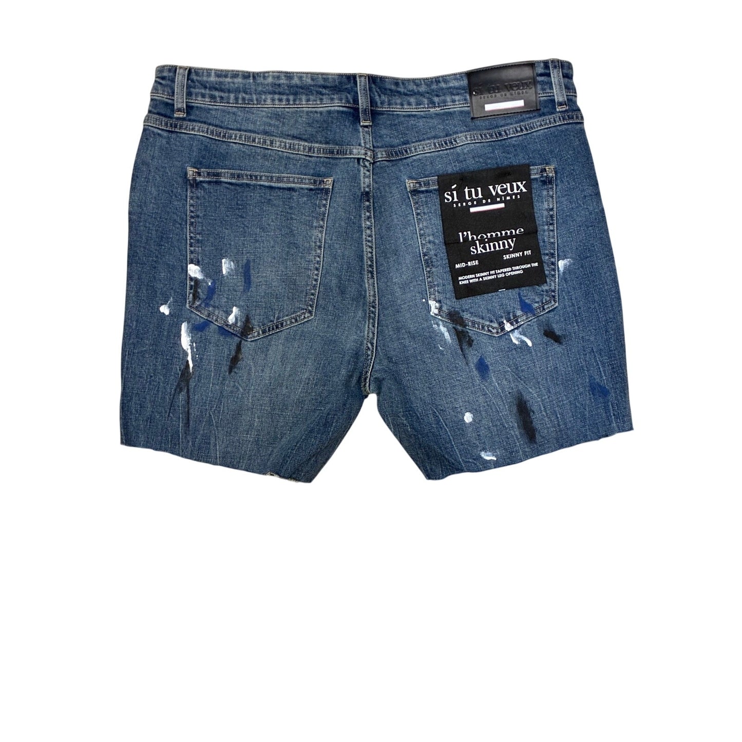 Si Tu Veux Marc Jean Indigo Wash TV0022 Size 40
