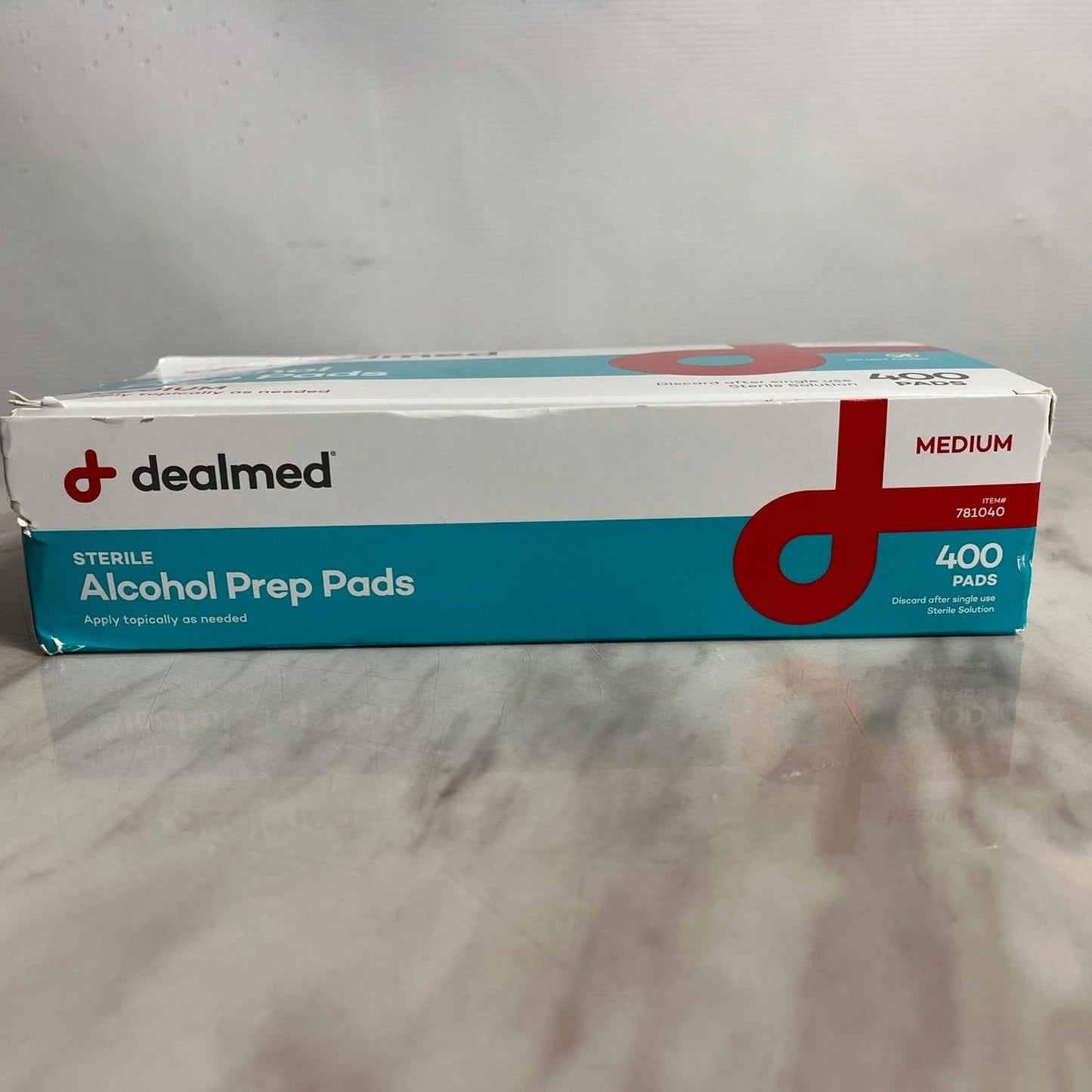Alcohol Prep Pad Medium, 400/Box