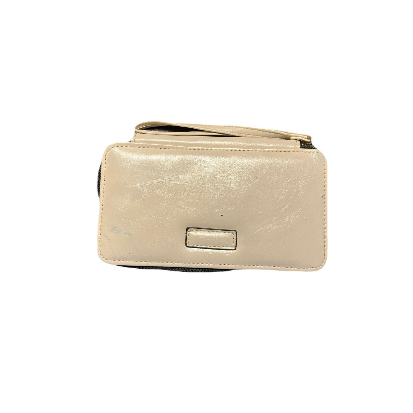 Women’s Cream Wallet 8” W X 4” L