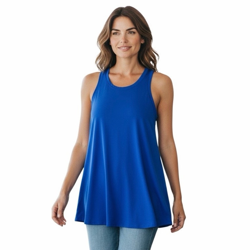 Running Girl Women’s Work Out Gym Clothes ZS3078_Blue_L