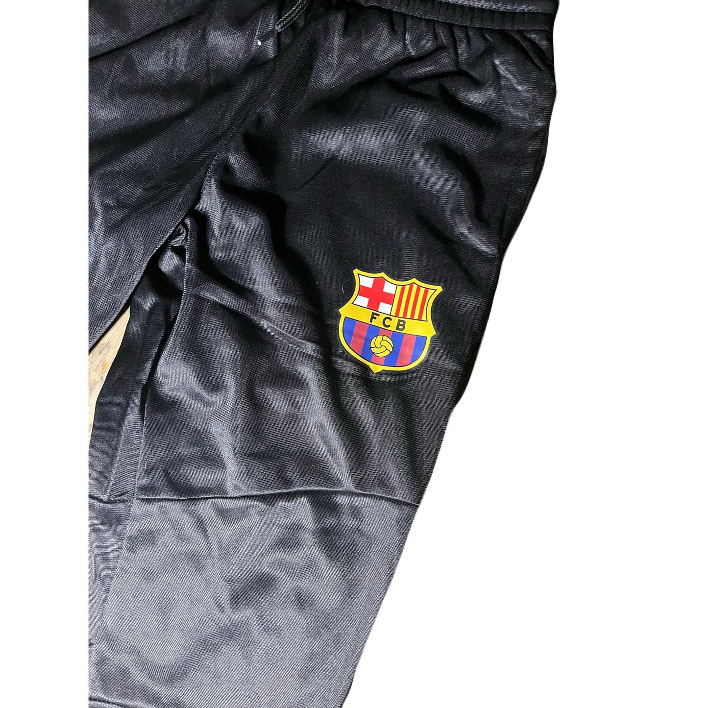 FCB Black Kids Sweatpants Size Medium