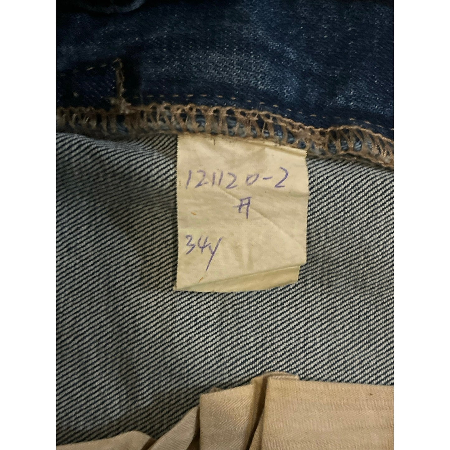 Men’s Rust Jean’s Size 34