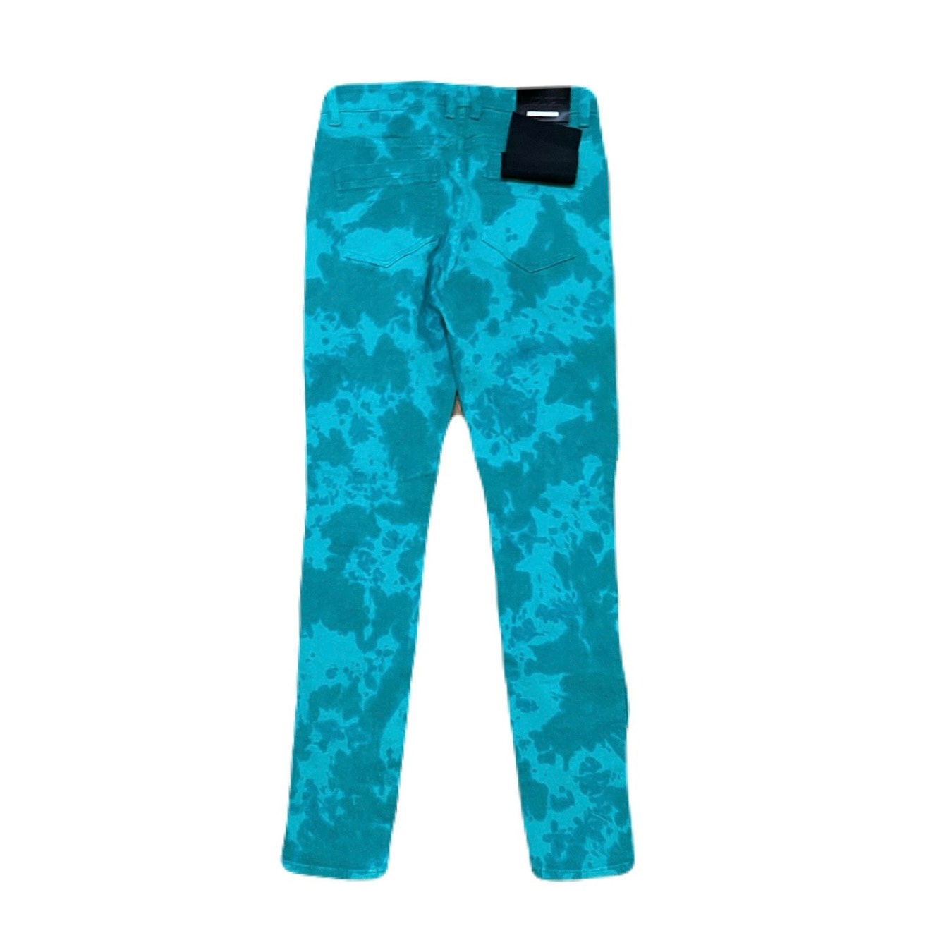 Si Tu Veux Brutini Cargo Jeans Teal Size 32