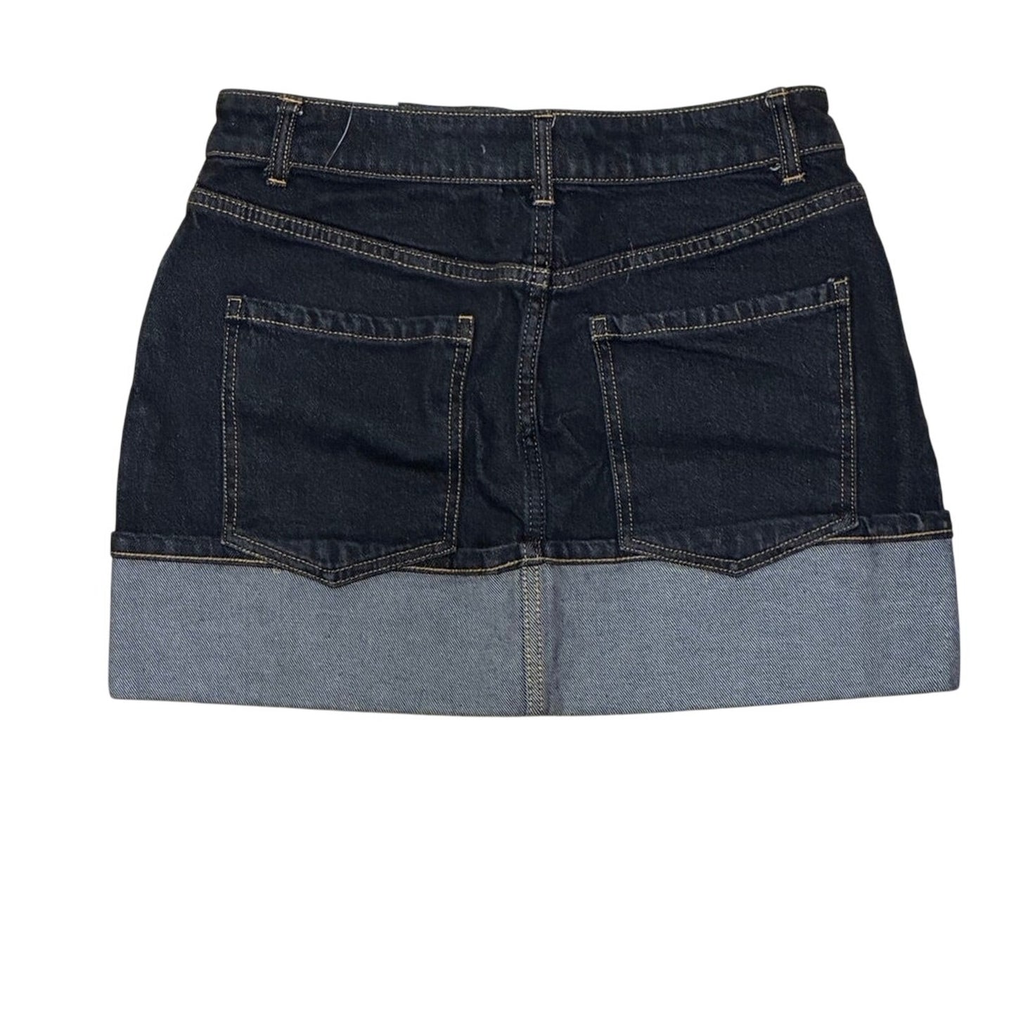 Forever 21 Women’s Jean Skirt/Shorts Size Medium Black