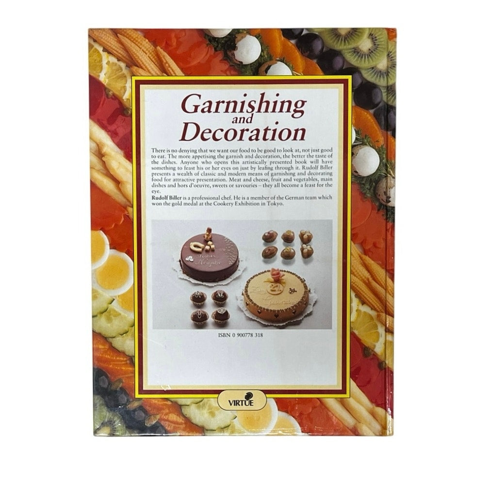 Garnishing and Decoration By Rudolph Biller Hardcover Book