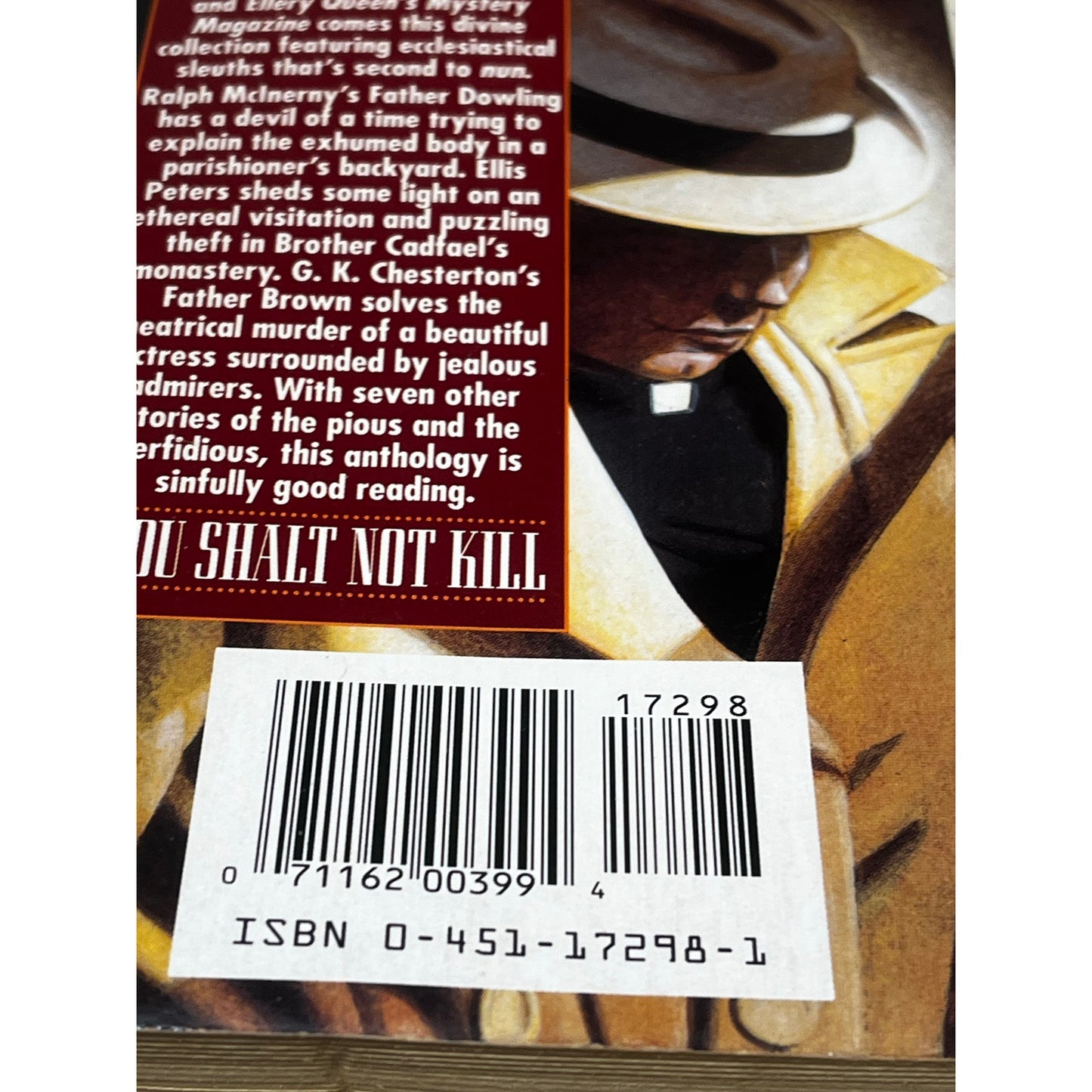 Thou Shalt Not Kill : Father Brown Father Dowling And A Host Of Other book