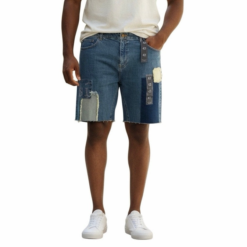 Si Tu Veux Collage Jean Indigo Wash TV0017 Size 42